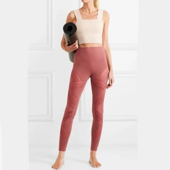 ALO Yoga Pants - Alo Yoga Ultimate Mesh Panel High Waisted Legging
